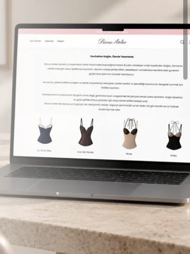 Bisous Atelier e-ticaret sitesi